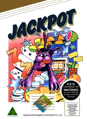 Jackpot (Australia) (Unl) box cover front